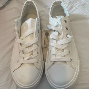 White sneakers